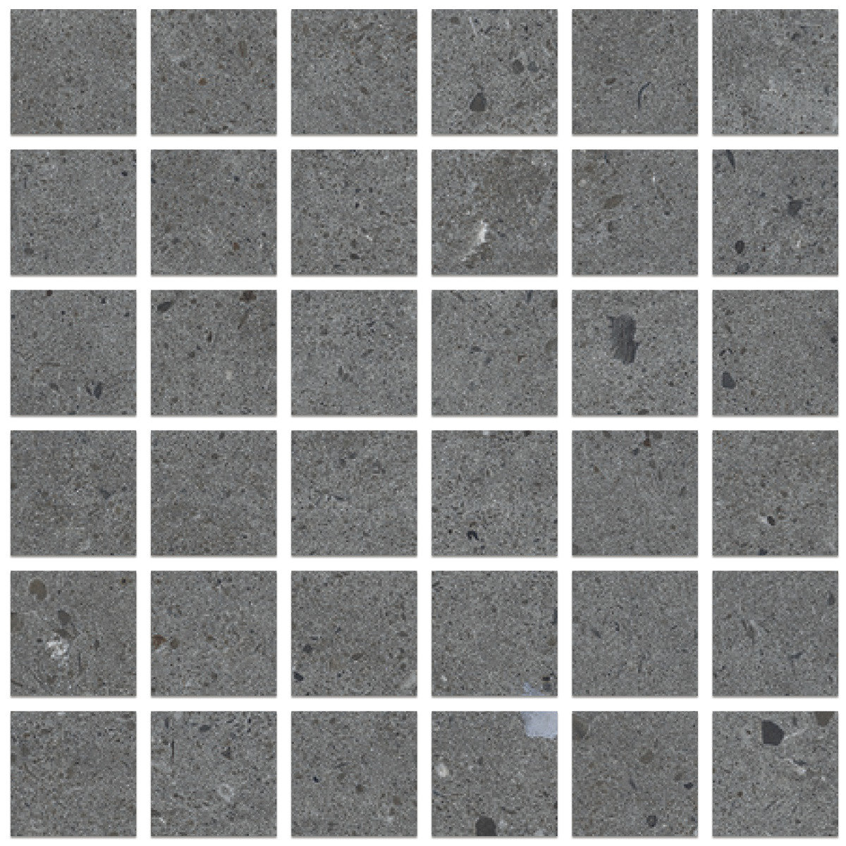 Stonepeak Klastos Dark Grey 2x2 Mosaic Stonepeak Klastos Dark Grey 2x2 Mosaic